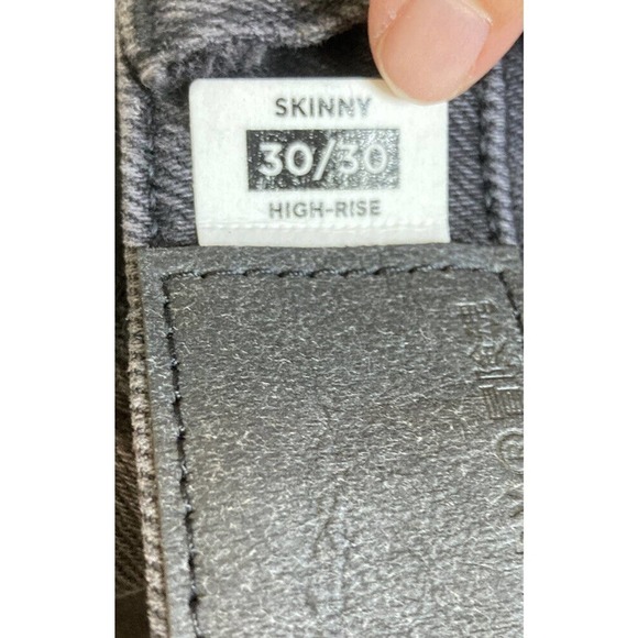 NWT Superdry Skinny High Rise Jeans Size 30 Women’s Black MSRP $59.95 - Picture 4 of 9